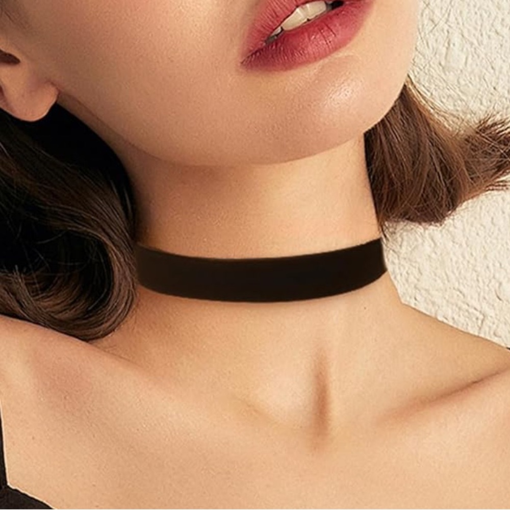 Black Velvet Choker Necklace
